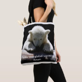 Stoppen Sie globale Erwärmungs-polarer Tasche (Von Nahem)