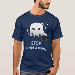Stoppen Sie globalen Erwärmungs-T - Shirt
