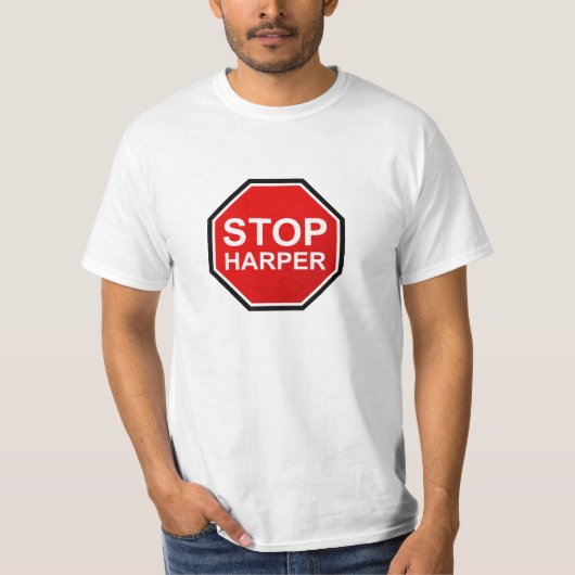 Stoppen Sie Harper-Shirt T-Shirt (Vorderseite)