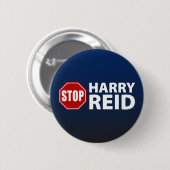 Stoppen Sie Harry Reid Button (Vorne & Hinten)