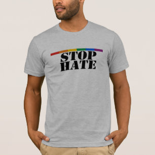 Stoppen Sie Hass T-Shirt
