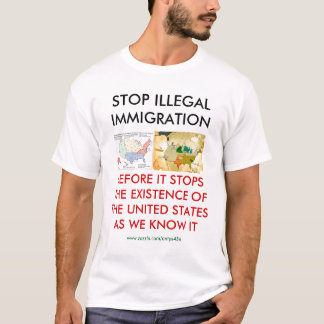 STOPPEN SIE ILLEGALE EINWANDERUNG T-Shirt
