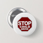 Stoppen Sie Kindesmissbrauch Button (Vorne & Hinten)