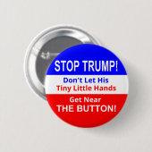 Stoppen Sie kleinen kleinen Knopf des Trumpfs Hand Button (Vorne & Hinten)
