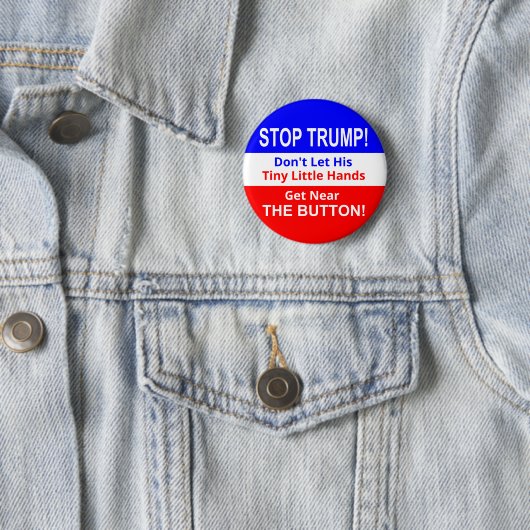 Stoppen Sie kleinen kleinen Knopf des Trumpfs Hand Button (Beispiel)
