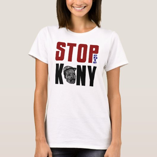 Stoppen Sie Kony 2012 T-Shirt (Vorderseite)