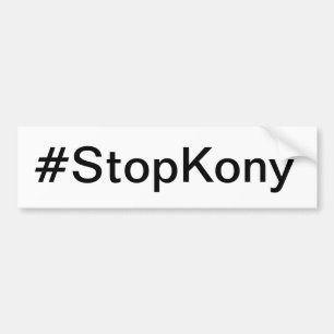 Stoppen Sie Kony Autoaufkleber