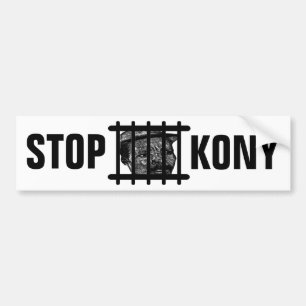 STOPPEN SIE KONY! Autoaufkleber