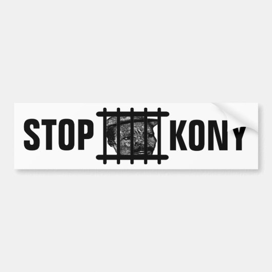 STOPPEN SIE KONY! Autoaufkleber (Vorne)