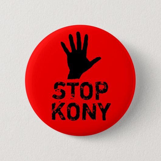 Stoppen Sie Kony Button (Vorderseite)