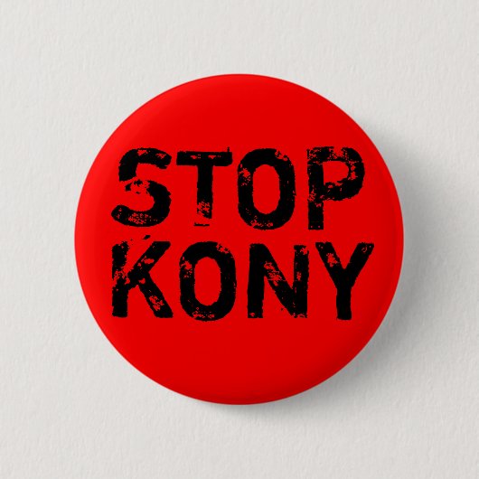 Stoppen Sie Kony Button (Vorderseite)