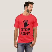 Stoppen Sie Kony T-Shirt (Vorne ganz)