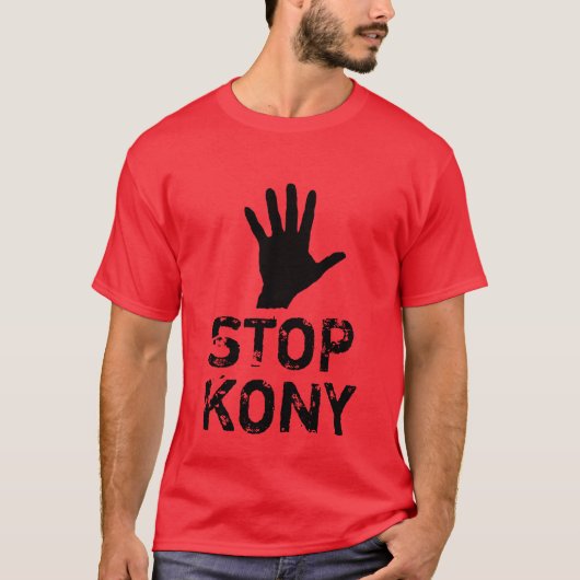Stoppen Sie Kony T-Shirt (Vorderseite)