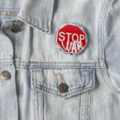 Stoppen Sie Krieg Button (Beispiel)