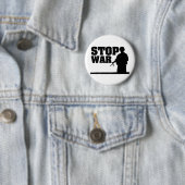 Stoppen Sie Krieg Button (Beispiel)