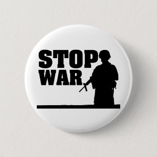 Stoppen Sie Krieg Button