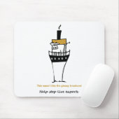 Stoppen Sie Liveexporte Mousepad (Mit Mouse)