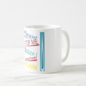 Stoppen Sie mich bitte, bevor ich mich wieder Kaffeetasse (VorderseiteRechts)