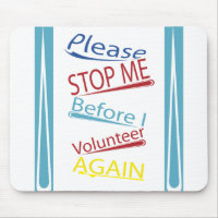 Stoppen Sie mich bitte, bevor ich mich wieder