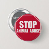 Stoppen Sie Missbrauch Button (Vorne & Hinten)