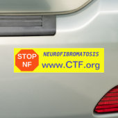 STOPPEN Sie N-Düngung, www.CTF.org, Autoaufkleber (Auf Auto)