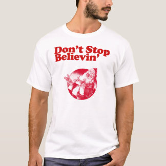 stoppen Sie nicht, an Weihnachtsmann dieses T-Shirt