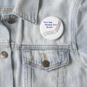 Stoppen Sie nie, Ihre Träume auszuüben Button (Beispiel)