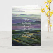 Stoppen Sie nie zu glauben/Wunder geschehen jeden Karte (Gelbe Blume)