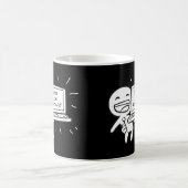 Stoppen Sie nie zu lernen! Kaffeetasse (Mittel)