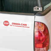 STOPPEN Sie Obama-Sorgfalt Autoaufkleber (Auf Lkw)