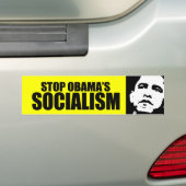 STOPPEN SIE OBAMA-SOZIALISMUS AUTOAUFKLEBER (Auf Auto)