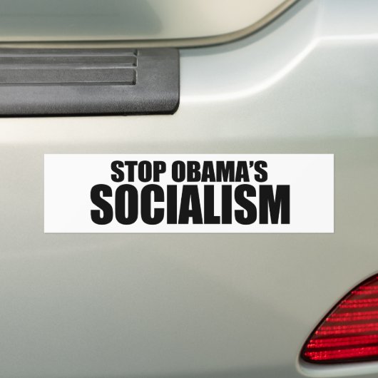 STOPPEN SIE OBAMA-SOZIALISMUS AUTOAUFKLEBER (Auf Auto)