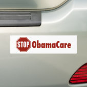 Stoppen Sie ObamaCare Autoaufkleber (Auf Auto)