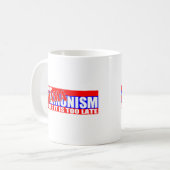 Stoppen Sie Obamanism! Kaffeetasse (Vorderseite Links)