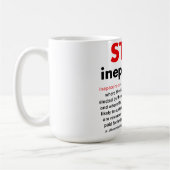Stoppen Sie Obamas Ineptocracy Kaffeetasse (Links)