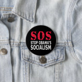 Stoppen Sie Obamas Sozialismus - PAS Button (Beispiel)