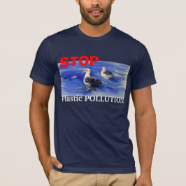 STOPPEN Sie Plastikverschmutzungs-T - Shirt