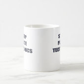 Stoppen Sie Plattentektonik Kaffeetasse (Mittel)