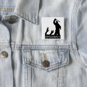 stoppen Sie Polizei-Brutalitätsknopf Button (Beispiel)