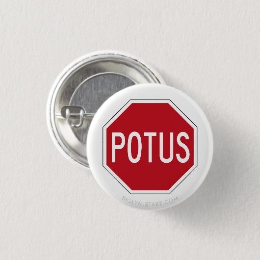 STOPPEN SIE POTUS BUTTON (Vorne & Hinten)