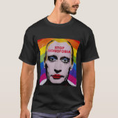 Stoppen Sie Putin-Endhomophobie T-Shirt (Vorderseite)
