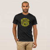 Stoppen Sie Rassismus T-Shirt (Vorne ganz)
