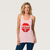 Stoppen Sie Sandbaggin Tank Top (Vorderseite Vollansicht)