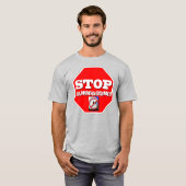 Stoppen Sie Sandbagging! T-Shirt (Vorne ganz)
