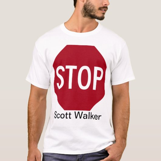 Stoppen Sie Scott-Wanderer T-Shirt (Vorderseite)