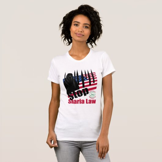 STOPPEN Sie SHARIA GESETZ (USA) T-Shirt (Vorne ganz)