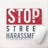 Stoppen Sie Straßen-Belästigung mousepad (Mit Mouse)
