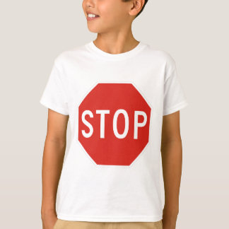 Stoppen Sie T-Shirt