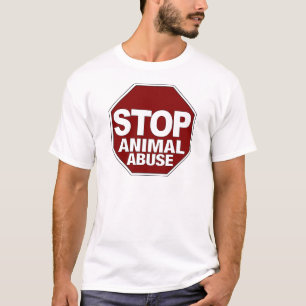 Stoppen Sie Tiermissbrauch T-Shirt