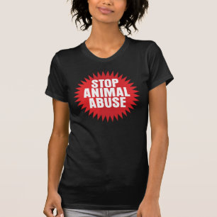 Stoppen Sie Tiermissbrauch T-Shirt